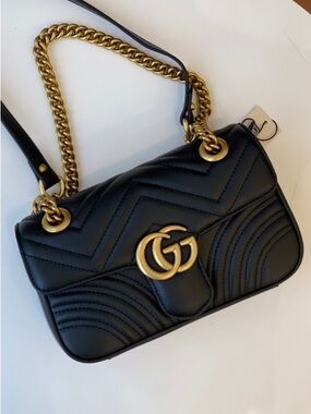 Authentic Pre-Loved GUCCI Black Handbag